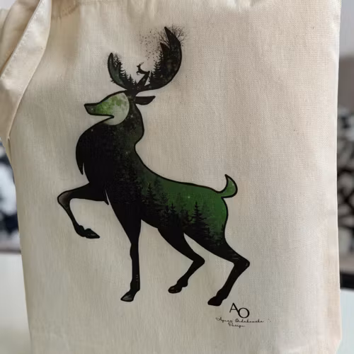 TYGPÅSE - KRONHJORT