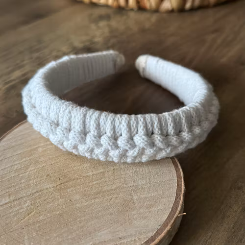 Diadem Makrame -Handmade