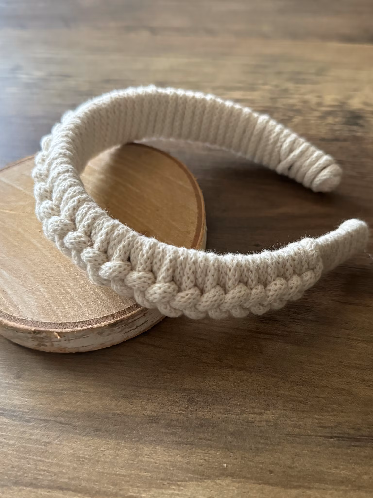 Diadem Makrame -Handmade