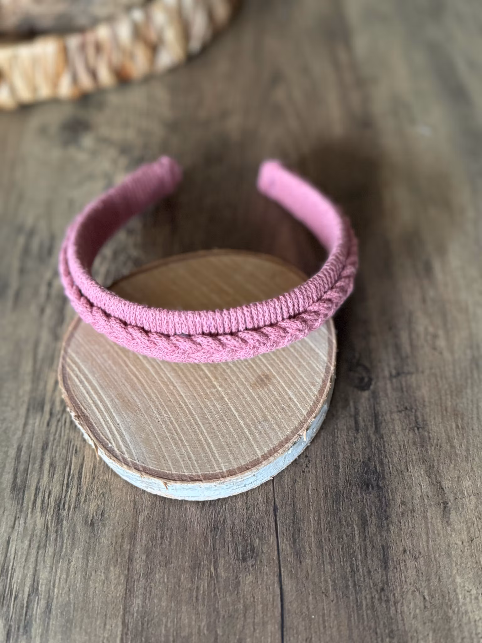 Diadem macrame/fläta