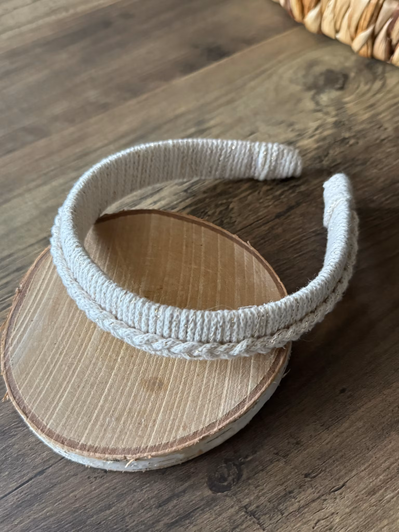 Diadem macrame/fläta