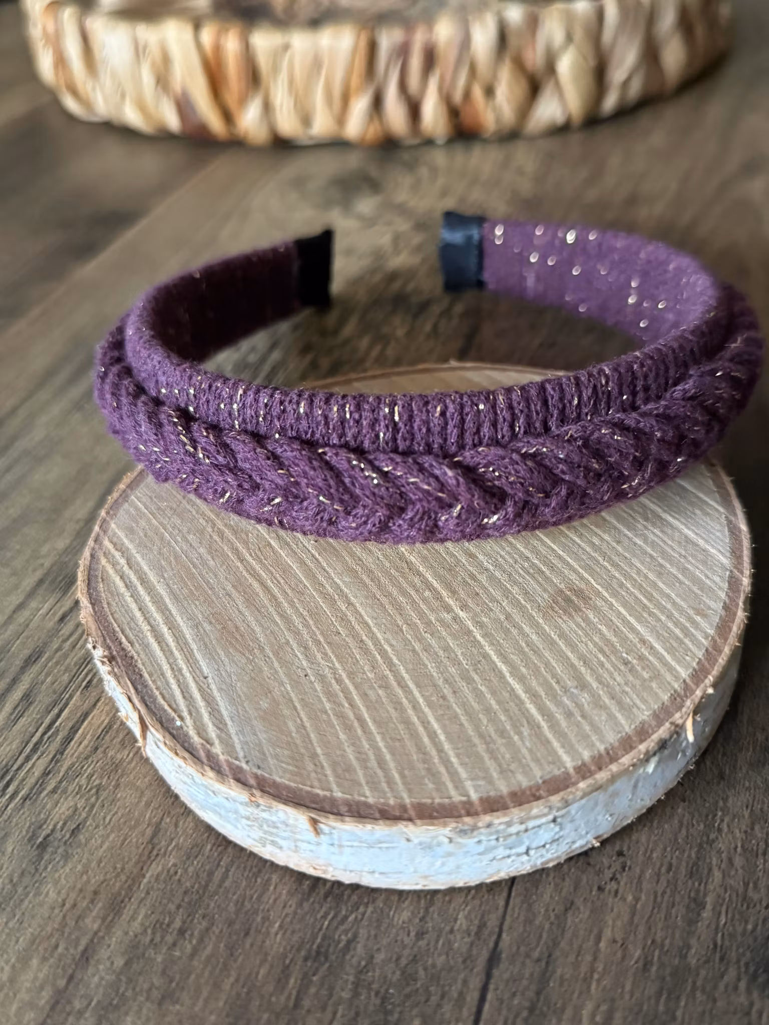 Diadem macrame/fläta