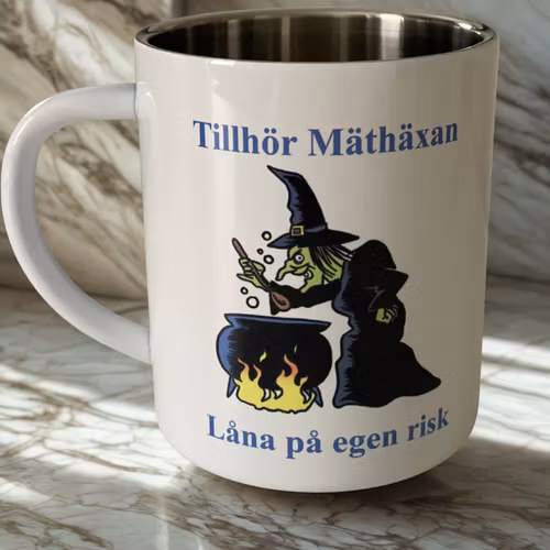 Personlig Mugg - rostfritt stål