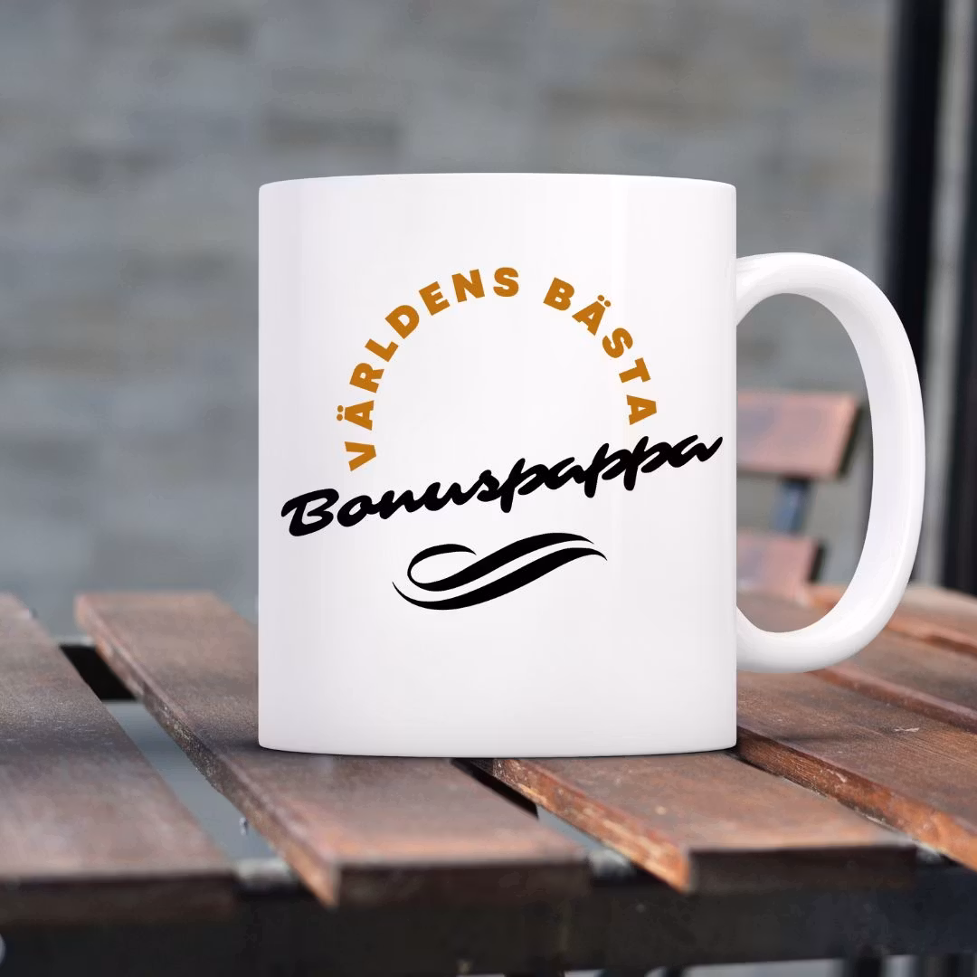 Världens Bästa Bonuspappa/pappa/farfar/morfar