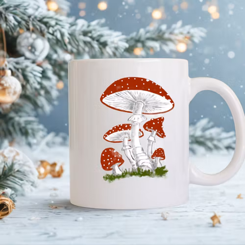 Flugsvampsmugg 325 ml – med namn eller valfri text