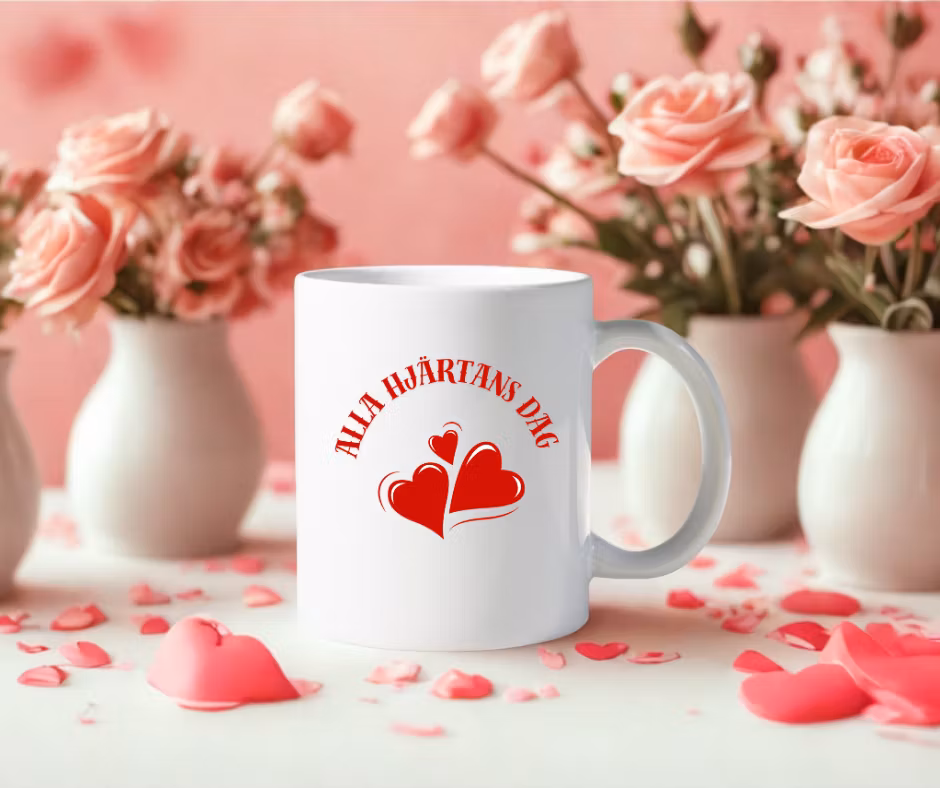 Mugg Alla Hjärtans Dag med Namn