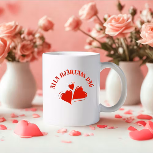 Mugg Alla Hjärtans Dag med Namn