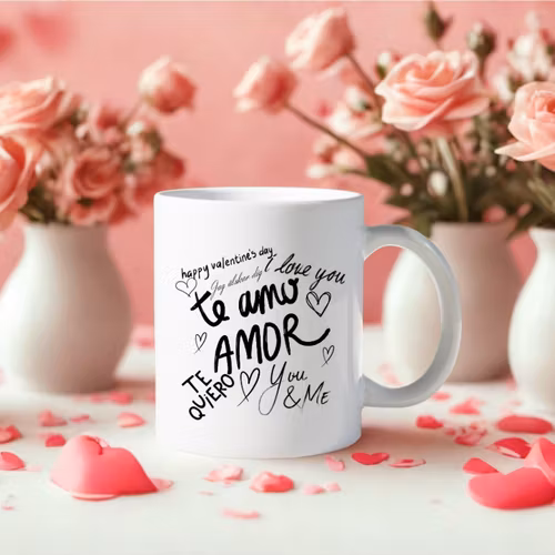 Ti Amo – Valentine’s Hearts Mugg