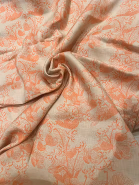100% LINNE Beige+Coral