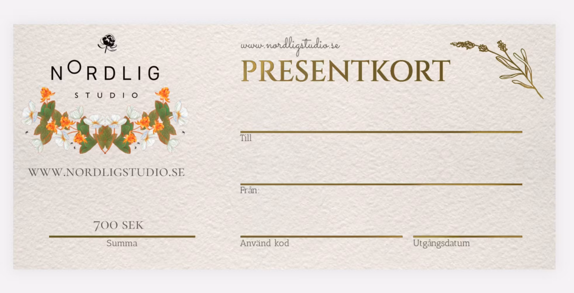Presentkort