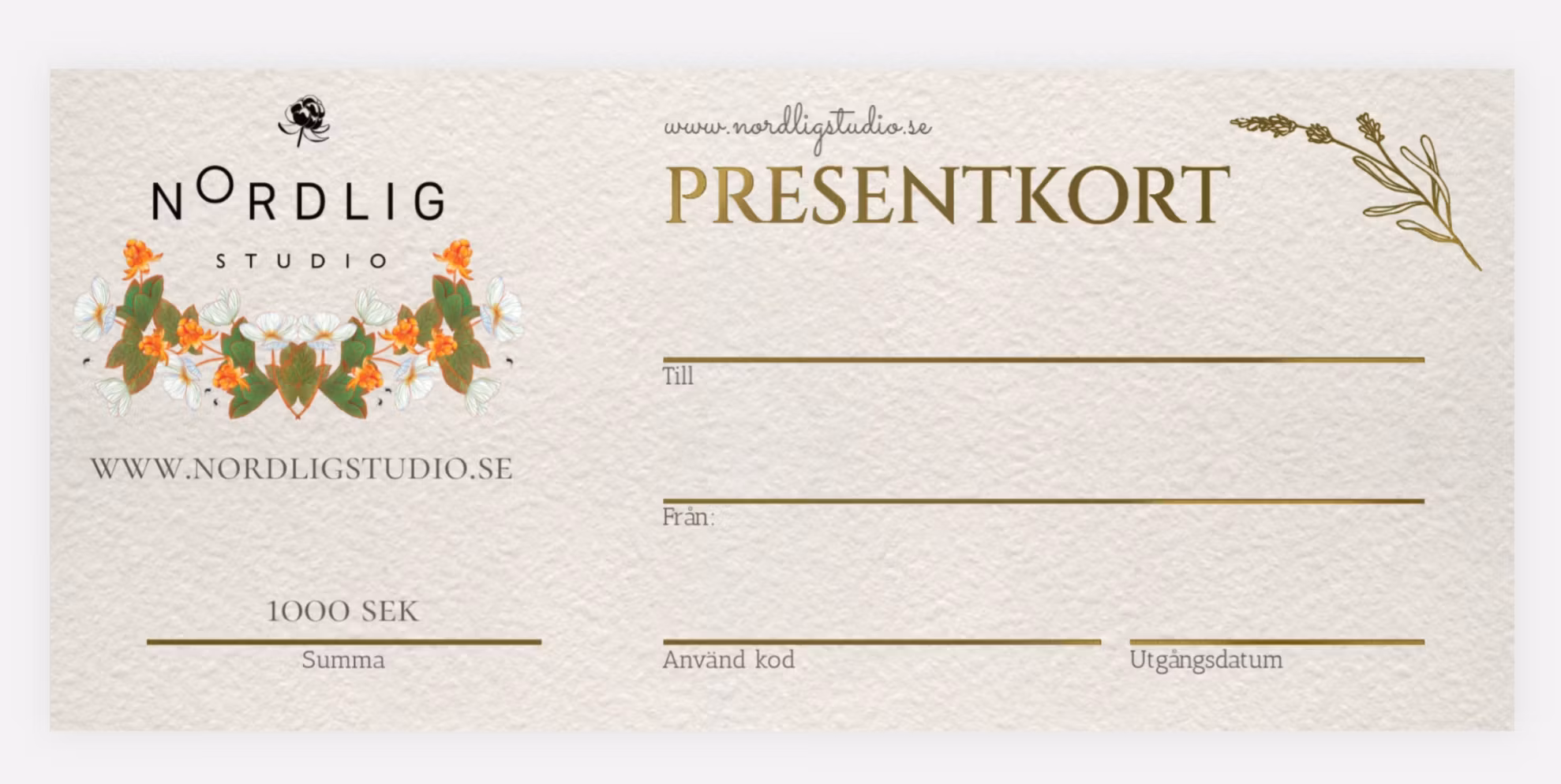 Presentkort