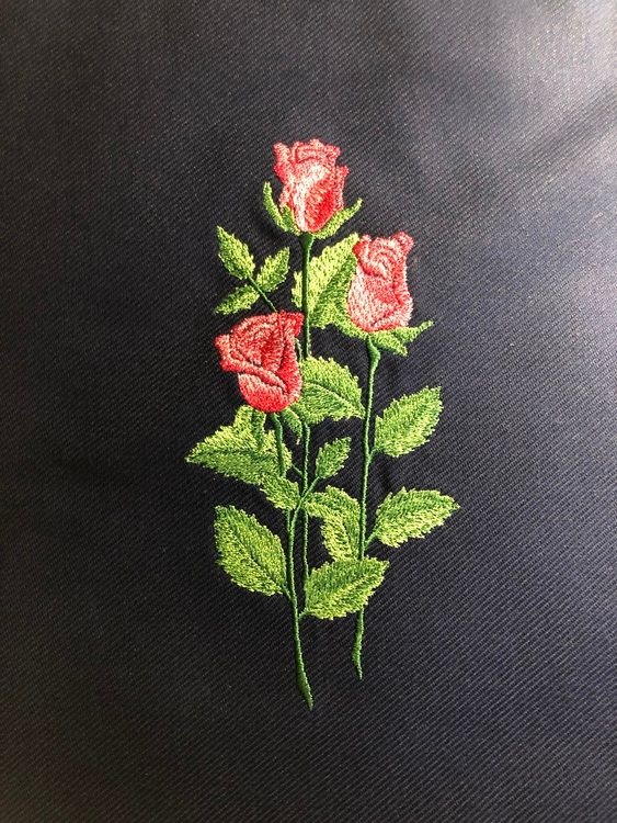 Röda/rosa rosor
