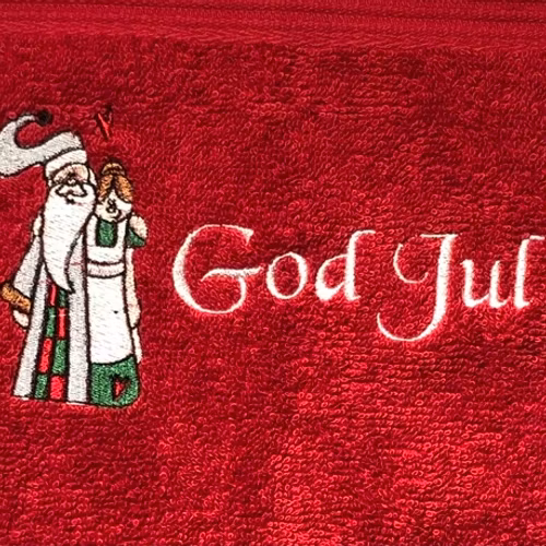 Julhandduk Tomtepar