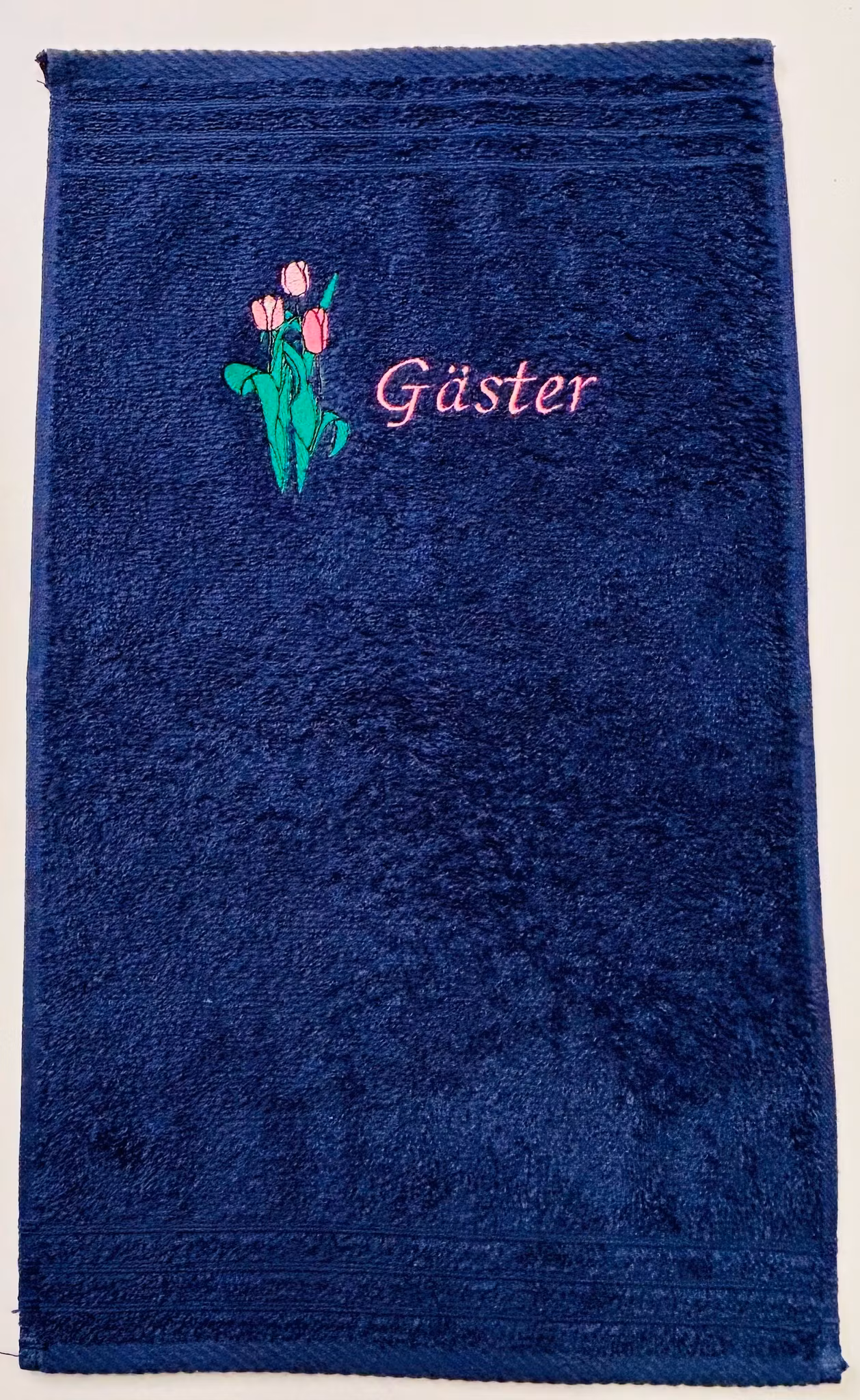 Gästhandduk tulpan