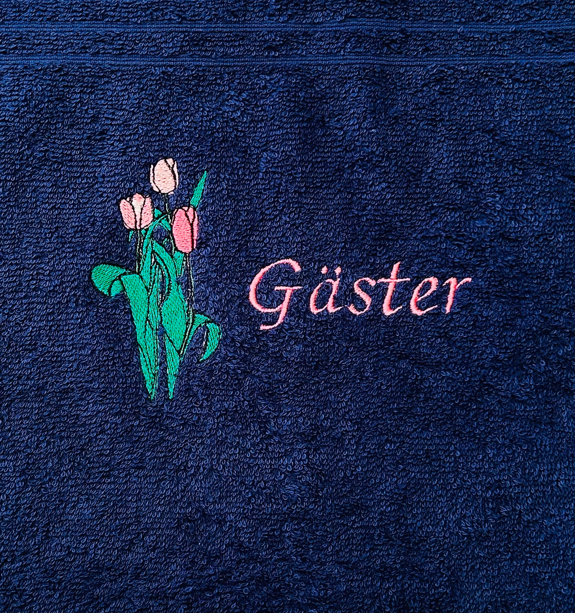 Gästhandduk tulpan