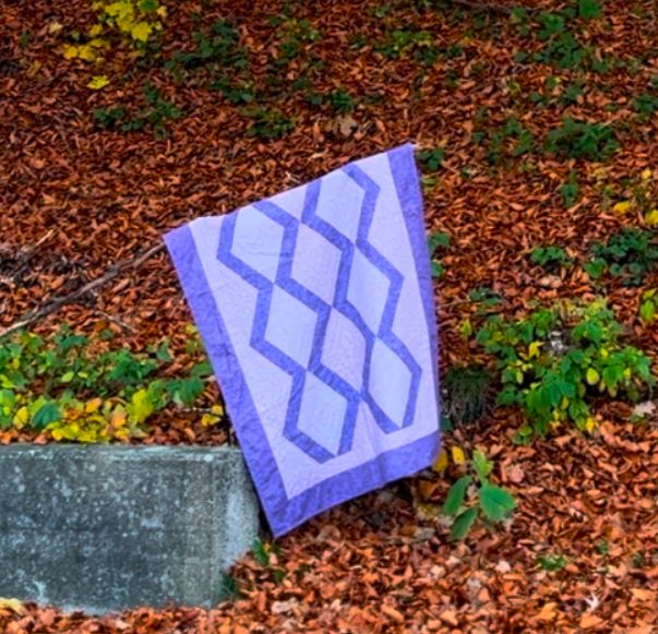 Lapptäcke  lila