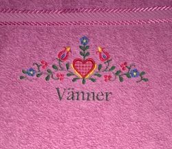 Gästhandduk  Vänner