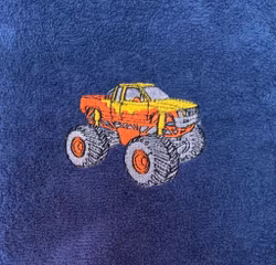 Badhandduk monstertruck
