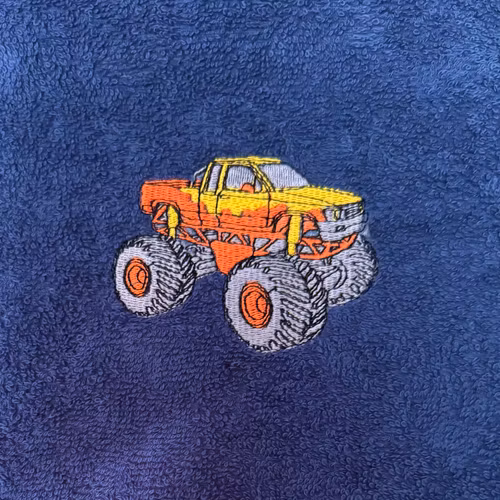 Badhandduk monstertruck