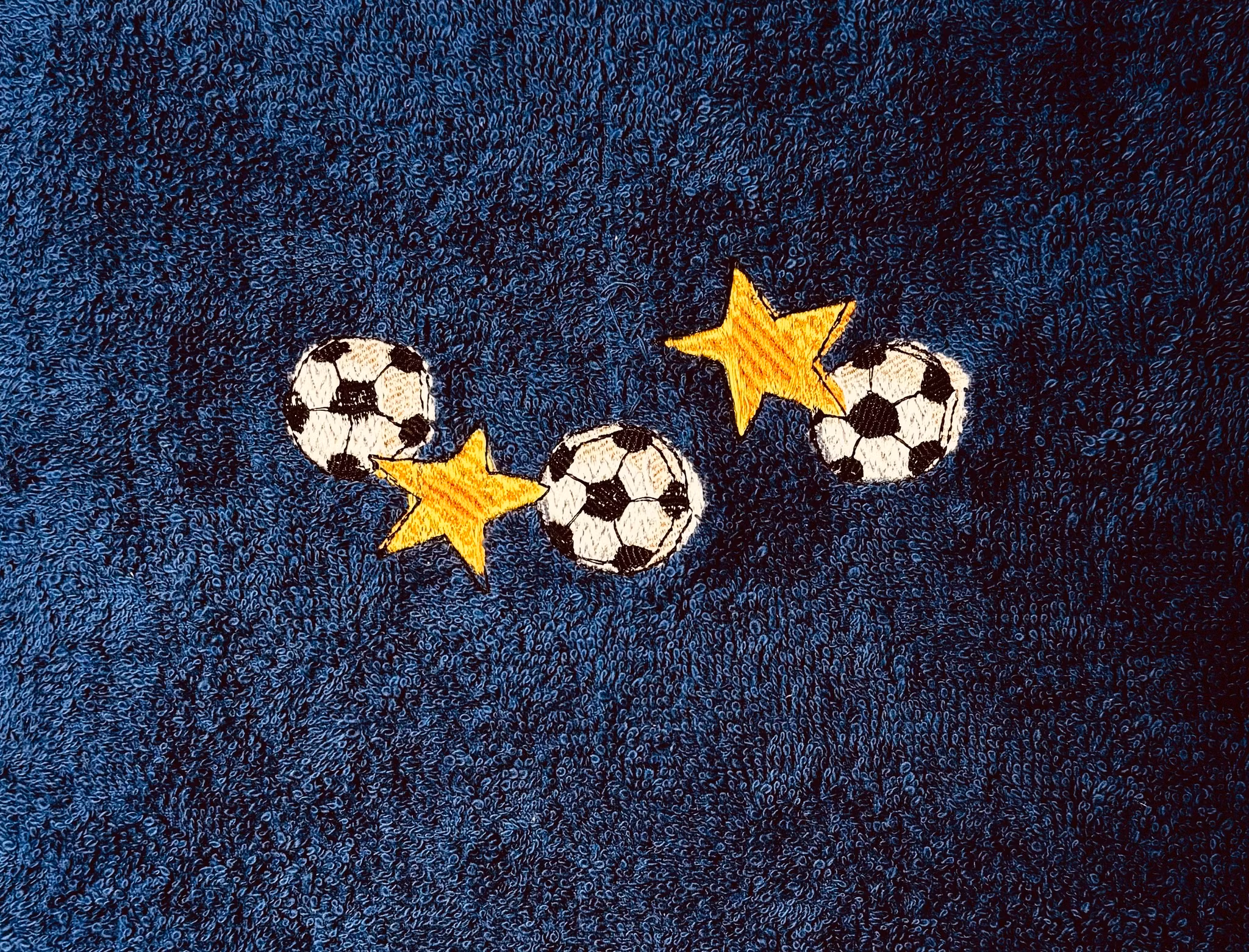 Badhandduk fotbollar