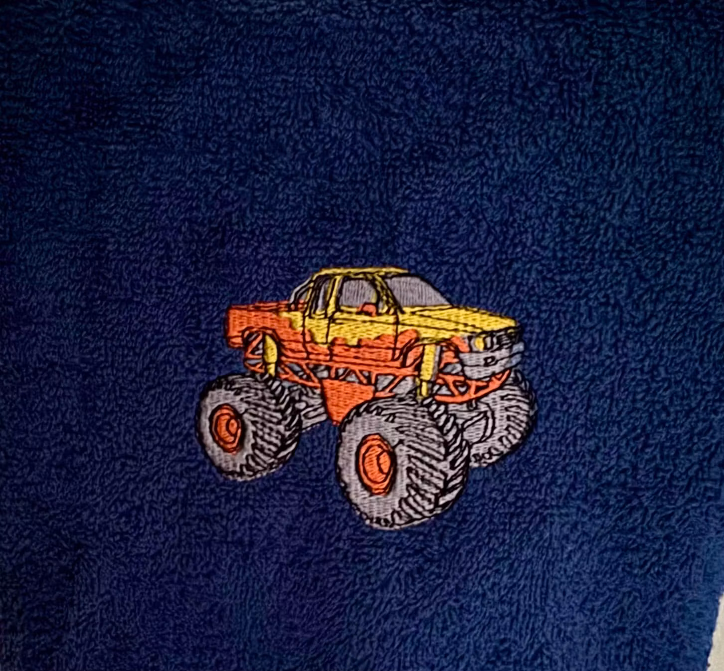 Badhandduk monstertruck