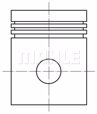 Kolvsats 03742 0,3 1979/84 Motor B23A, E