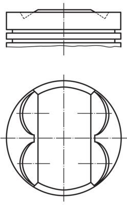 Kolv 40085 0,50 2005-13 320i