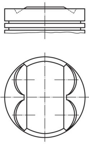 Kolv 40085 0,50 2005-13 320i