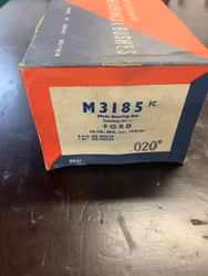 Ramlagersats M-3185M 020" 1939-53 239, 255 V8 (646M)