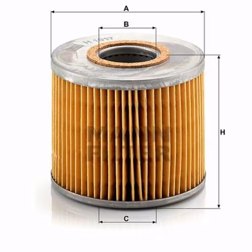 Oljefilter H 1017N Motor B16A, B ,C