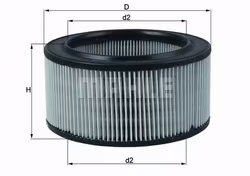 Luftfilter LX 260 1967-74 140, B18 A, B20 A