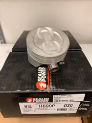 Kolv styckvis chevrolet 030 över dim