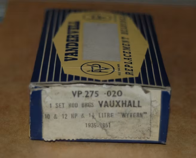 Vevlagersats VP 275 020 1938/52 10HP,12HP,Wyvern