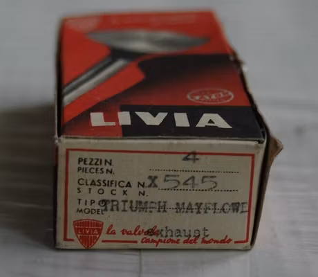 Ventiler sats avgas X 545 1949/53 Mayflower