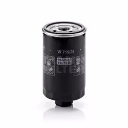 Oljefilter W 719/21 1989-91 Golf, Corrado, Passat 1,8 lit.