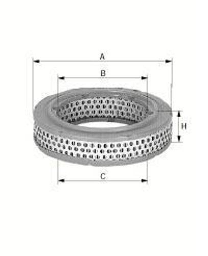Luftfilter Mann C-4085 1972/77 Commodore GS 2,5H, 2,8H