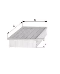 Luftfilter Mann C-3463 1977-86 Kadett,Ascona,Rekord,Manta 2,0 GT/E