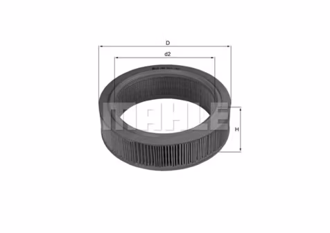 Luftfilter LX 184 1972/77 2,3 2,6 V6 (C-2675)