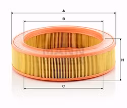 Luftfilter C 2555/2 1967-77 95, 96 V4