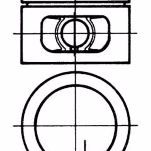 Kolvsats 03764 STD 1985/88 Motor B230A, E