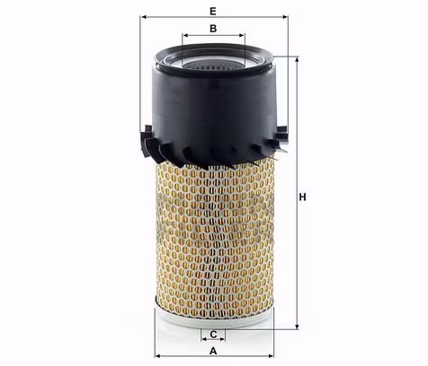 Luftfilter C 14171 1965/70 3514 Motor D188