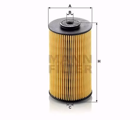 Bränslefilter P 811 1952/59 Motor 1053, 1054