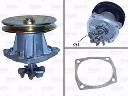 Vattenpump PA 011S 1969-79 Fiat 128 1,1 1,3 lit.