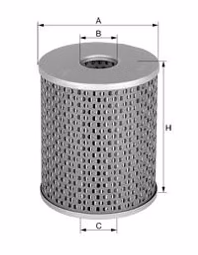 Oljefilter H 820/3X Motor 3-152, 4-108, 4-203, 4-236