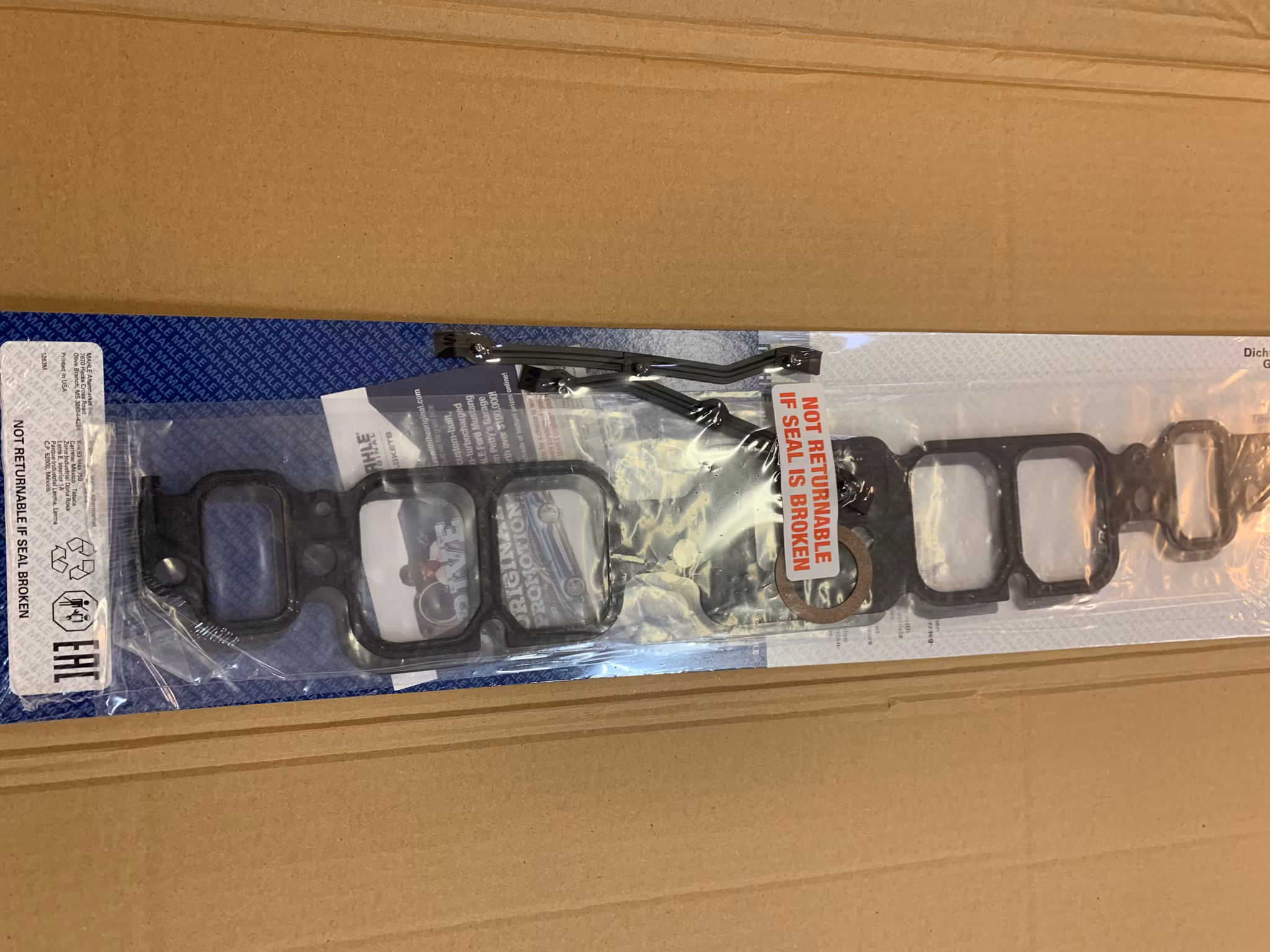 Insugspackningar MS90005 1965/72 396, 402, 427, 454 H-P