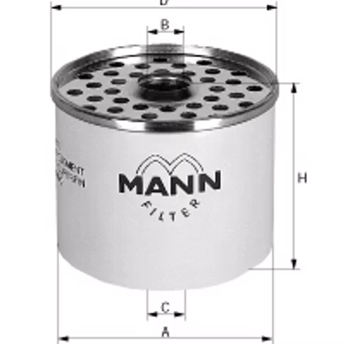 Bränslefilter P 917x Motsvarar, CAV 7111-296