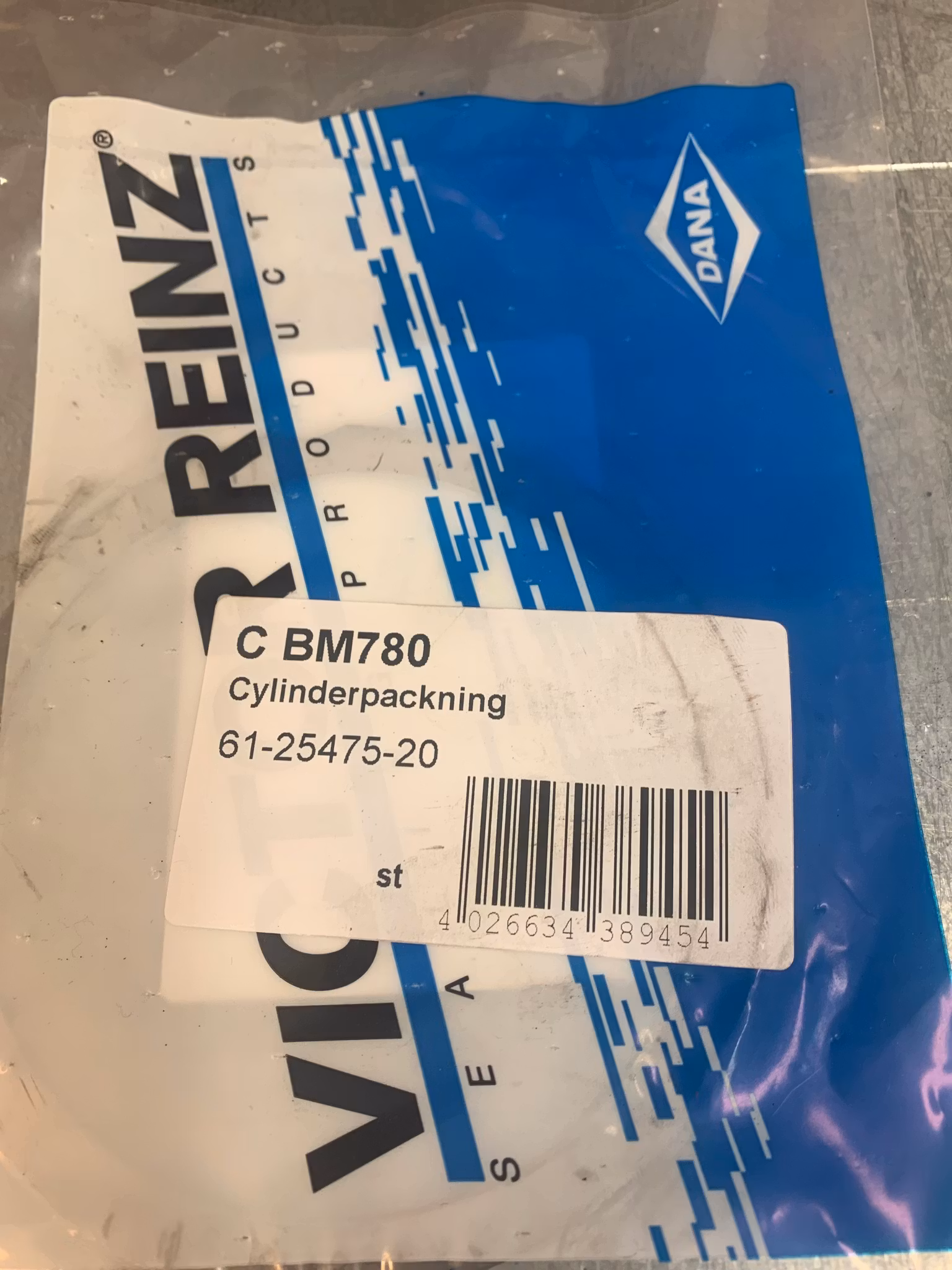 Topplockspackning BM 780 F-912, F-913