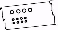 Ventilkåpspackning RK5363 1997-02 Accord, Prelude 2,2VTi-16V