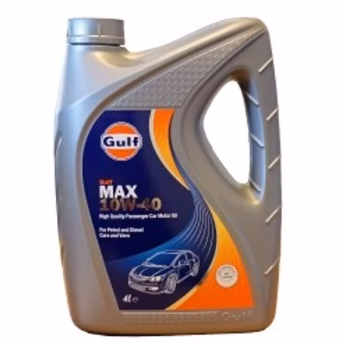 Motorolja Mineralolja Gulf Max 10W-40 4-Liter