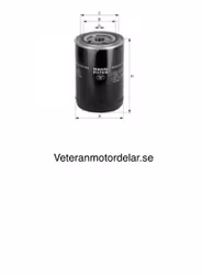 Oljefilter W920/7 Motorer DS8, DS11, DS14